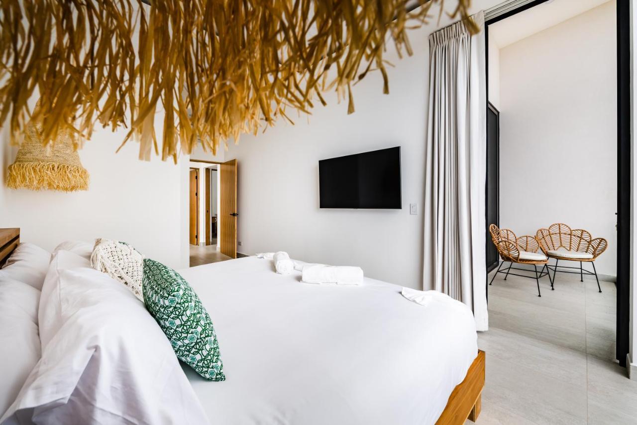 Mvillas Luxury Villas With Beach Club Access & Sauna تاماريندو المظهر الخارجي الصورة
