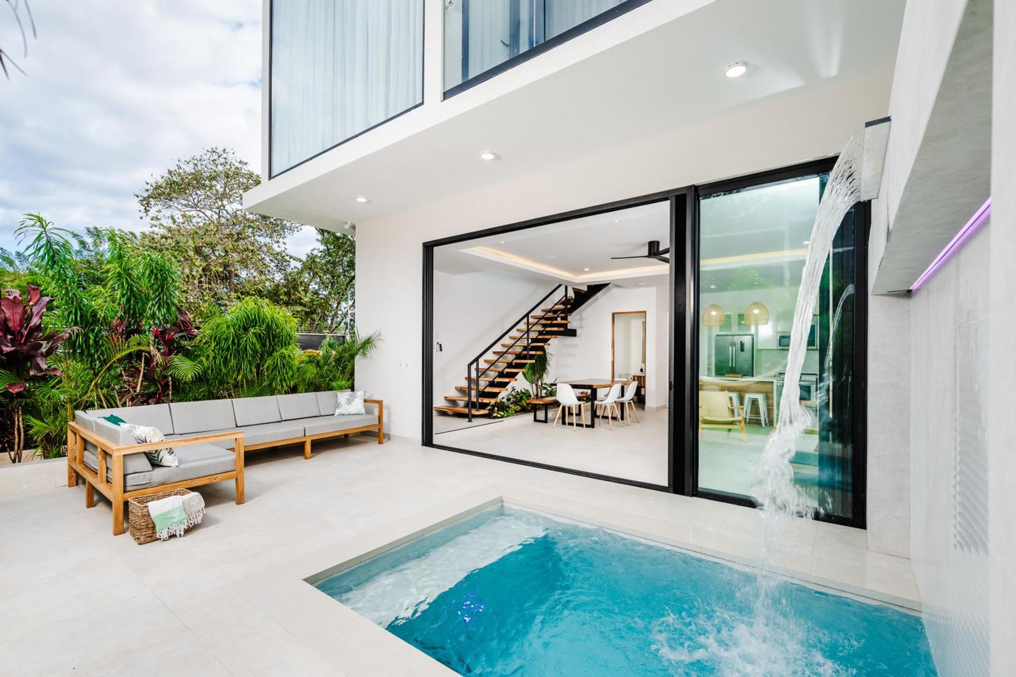 Mvillas Luxury Villas With Beach Club Access & Sauna تاماريندو المظهر الخارجي الصورة
